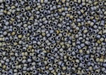 11/0 Toho Japanese Seed Beads - Iris Grey Metallic Matte #613