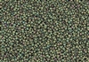 11/0 Toho Japanese Seed Beads - Green Iris Metallic Matte #707