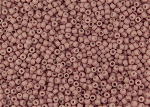 11/0 Toho Japanese Seed Beads - Dusty Rose Opaque Matte #764