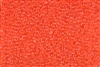 11/0 Toho Japanese Seed Beads - Opaque Neon Salmon Lined Crystal #803