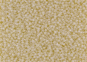 11/0 Toho Japanese Seed Beads - Cream Custard Ceylon Pearl #901