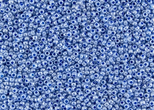 11/0 Toho Japanese Seed Beads - Denim Blue Ceylon Pearl #917