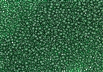 11/0 Toho Japanese Seed Beads - Emerald Green Transparent Matte #939F