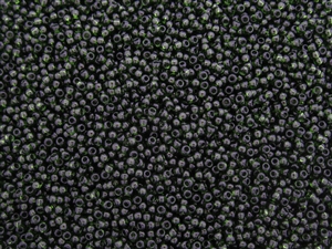 11/0 Toho Japanese Seed Beads - Olivine Green Transparent #940