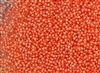 11/0 Toho Japanese Seed Beads - Apricot Lined Crystal #963