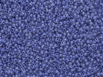 11/0 Toho Japanese Seed Beads - Lilac Lined Crystal Transparent #966