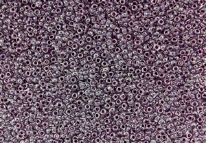 11/0 Toho Japanese Seed Beads - Concord Grape Lined Crystal Luster #1064