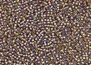 11/0 Toho Japanese Seed Beads - Copper Lined Lt. Amethyst Rainbow #1809
