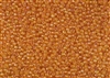 11/0 Toho Japanese Seed Beads - Light Pink Lined Topaz Rainbow #1827