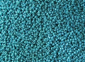 11/0 Toho Japanese Seed Beads - Ancient Turquoise Opaque #2012