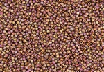 11/0 Toho Japanese Seed Beads - Semi Glazed Rainbow Burnt Orange #2640F