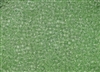 11/0 Toho Japanese Seed Beads - RE:Glass (Recycled Glass) Transparent Green #5004