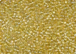 11/0 Toho Japanese Seed Beads - RE:Glass (Recycled Glass) Transparent Brown Rainbow #5162