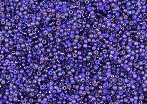 11/0 Toho and Miyuki Japanese Seed Beads - Indigo Iolite Mix #CM10