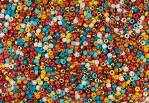 11/0 Toho and Miyuki Japanese Seed Beads - Southwest Mix #CM13