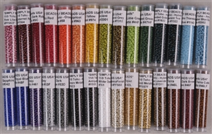 30 Tubes of 11/0 Toho Japanese Seed Beads LOT #10