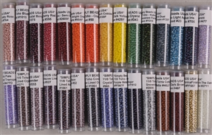 30 Tubes of 11/0 Toho Japanese Seed Beads LOT #4