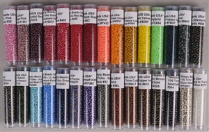 30 Tubes of 11/0 Toho Japanese Seed Beads LOT #7