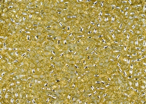 11/0 Toho Japanese Seed Beads - RE:Glass (Recycled Glass) PermaFinish Silver Lined Brown #PF5022