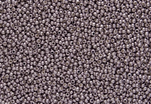 11/0 Toho Japanese Seed Beads - PermaFinish Lavender Metallic #PF554