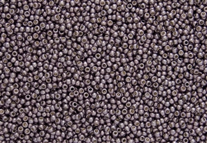 11/0 Toho Japanese Seed Beads - PermaFinish Light Amethyst Metallic #PF568