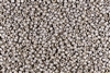 11/0 Toho Japanese Seed Beads - PermaFinish Bright Silver Metallic Matte #PF572F