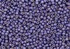 11/0 Toho Japanese Seed Beads - PermaFinish Violet Metallic Matte #PF581F