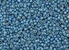 11/0 Toho Japanese Seed Beads - PermaFinish Aqua Sky Metallic Matte #PF582F