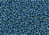 11/0 Toho Japanese Seed Beads - PermaFinish Turkish Blue Metallic Matte #PF584F