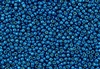 11/0 Toho Japanese Seed Beads - PermaFinish Capri Blue Metallic #PF585