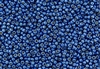 11/0 Toho Japanese Seed Beads - PermaFinish Cerulean Blue Metallic #PF586