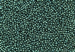 11/0 Toho Japanese Seed Beads - Hybrid Green Aqua Polychrome #Y910