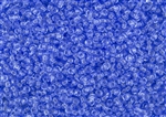 15/0 Toho Japanese Seed Beads - Light Sapphire Transparent #13