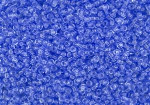 15/0 Toho Japanese Seed Beads - Light Sapphire Transparent #13