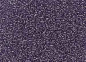 15/0 Toho Japanese Seed Beads - Amethyst Transparent #19