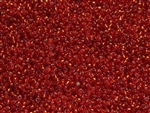 15/0 Toho Japanese Seed Beads - Ruby Silver Lined #25B