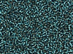 15/0 Toho Japanese Seed Beads - Blue Zircon Silver Lined #27BD