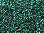15/0 Toho Japanese Seed Beads - Blue Zircon Silver Lined Matte #27BDF
