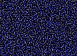 15/0 Toho Japanese Seed Beads - Dark Cobalt Silver Lined #28D