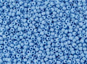 15/0 Toho Japanese Seed Beads - Blue Aqua Opaque #43