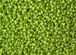 15/0 Toho Japanese Seed Beads - Lime Green Opaque #44
