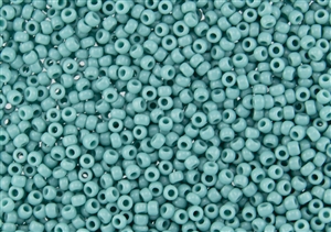 15/0 Toho Japanese Seed Beads - Turquoise Opaque #55