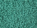 15/0 Toho Japanese Seed Beads - Turquoise Matte Opaque #55F