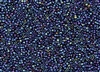 15/0 Toho Japanese Seed Beads - Navy Blue Iris Metallic #82