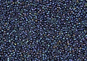 15/0 Toho Japanese Seed Beads - Blue Iris Metallic #88