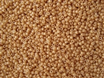 15/0 Toho Japanese Seed Beads - Butterscotch Opaque Luster #123D