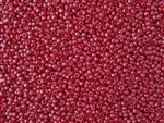 15/0 Toho Japanese Seed Beads - Red Opaque Luster #125