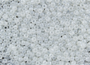 15/0 Toho Japanese Seed Beads - White Ceylon Pearl #141