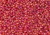 15/0 Toho Japanese Seed Beads - Ruby Hyacinth Transparent Rainbow #165
