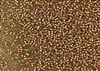 15/0 Toho Japanese Seed Beads - Gold Lined Topaz Rainbow #278